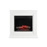 Dimplex Uniti Optiflame vit elektrisk öppen spis