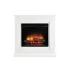 Dimplex Uniti Optiflame vit elektrisk öppen spis