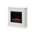 Dimplex Uniti Optiflame vit elektrisk öppen spis