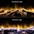 Flamerite Fires E-FX 1300 Lite - 51" Elektrisk kamin för inbyggnad