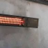 Fortuna væghængt terrassevarmer 1500W