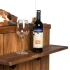 Cocoon Table Wooden Sidobord i Teak 74 cm