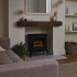 British Fires Hinton – Fristående elektrisk kamin i gjutjärn