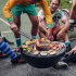 Höfats BOWL 57 eldskål med stjärnstativ