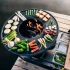 Höfats FIRE KITCHEN med BOWL 70 Plancha grillset