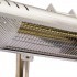 Silver terrassvärmare för golv