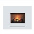 Vit elegant opti-myst kamin