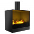Safretti Magic-Fire Sogno vägghängd hybridkamin