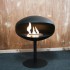 Cocoon Pedestal svart med svart fot