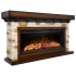 Artiflame Ludwig AF42 Electric Fireplace in Oak Antique