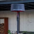 Sunred Moderna Artix 2000W Svart Frittstående Elektrisk Terrassvärmare