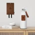 Nordic Flame Brandskyddsfilt i mörkbrunt design
