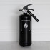 Nordic Flame Svart Brandsläckare Klassisk 2 kg