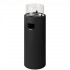 Nova LED Large svart utomhus gaskamin