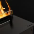 Planika Fires Cool Flame 500 Right Corner hybridkamin för inbyggnad