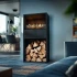 Logbox för Planika Fires Cottage Bioetanol Kamin