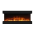 Feroza 137 cm - Vägghängd Elkamin  ScandiFlames Electric