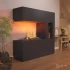 Schiller Pocket Opti-myst kamin - Svart
