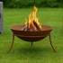 Eldfat i corten