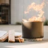 Bonfire + Stand 2.0 Rökfri eldstad i askfärg, för utomhusbruk