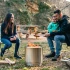 Ranger + Stand 2.0 rökfri eldstad i rostfritt stål