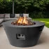 Cocoon Table Cone Black