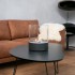 Cylinderformad bordskamin i svart Southwark