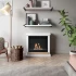 Skagen Bioetanol Eldstad Mantel i Vit