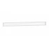 Ventilationsgaller Vit - 100x9 cm med en ventilationsarea på 450 cm²