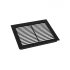 Ventilationsgaller Svart - 25x20,5 cm med en ventilationsyta på 210 cm²