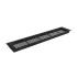 Ventilationsgaller Svart - 50x10 cm med en ventilationsyta på 214 cm²