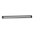 Svart Ventilationsgaller 80x6,5 cm - Luftöppning 210 cm²
